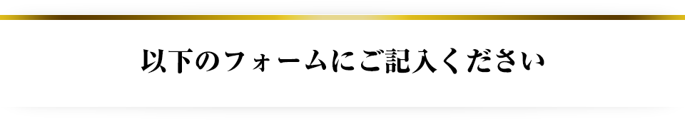 以下のフォームにご記入ください