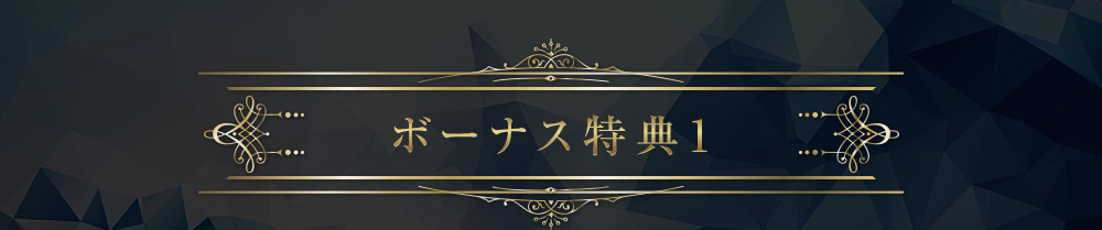 ボーナス特典1
